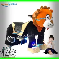 XE THÚ CHẠY ĐIỆN HÌNH CON SƯ TỬ TCDM014