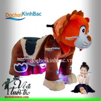 XE THÚ CHẠY ĐIỆN HÌNH CON SƯ TỬ TCDM014