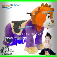 XE THÚ CHẠY ĐIỆN HÌNH CON SƯ TỬ TCDM014