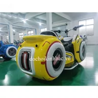 SIEU XE MO TO DIEN  MAU VANG SXD018