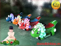 SIÊU MÔ TÔ CHẠY ĐIỆN CÔNG VIÊN HÌNH KHỦNG LONG CON SXD025