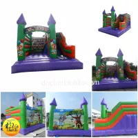 NHÀ PHAO NHÀ HƠI KÍCH THƯỚC 4x4M PHKT015