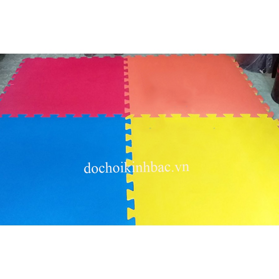 XỐP TRẢI SÀN 2D MÀU VÀNG NHÀ LIÊN HOÀN