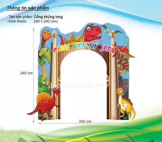 CỔNG KHỦNG LONG NHÀ LIÊN HOÀN