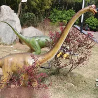 TƯỢNG SINH ĐỘNG VẬT KÍCH THƯỚC THẬT  HÌNH CON KHỦNG LONG CỔ DÀI TSV002