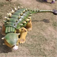 TƯỢNG SINH ĐỘNG VẬT KÍCH THƯỚC THẬT HÌNH CON KHỦNG LONG GAI TSV006