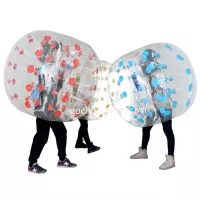BÓNG ĐỤNG HƠI MÀU TRẮNG ĐỎ BN002