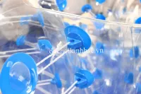 BÓNG ĐỤNG HƠI MÀU TRẮNG TRONG BN003
