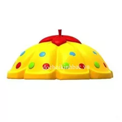 MÁI NHÀ HÌNH QUẢ BÍ cầu trượt liên hoàn