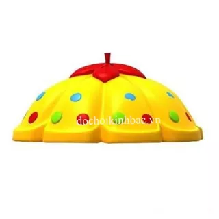 MÁI NHÀ HÌNH QUẢ BÍ cầu trượt liên hoàn