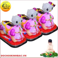 XE ĐIỆN ĐỤNG NHẬP KHẨU CHÚ MÈO KITTY XDD017