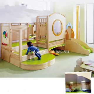 KHU VUI CHƠI LIÊN HOÀN GỖ TRONG NHÀ LHGT009