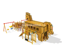 KHU VUI CHƠI LIÊN HOÀN GỖ NGOÀI TRỜI LHGN004