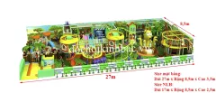 Khu vui chơi liên hoàn chủ đề rừng NLHR032