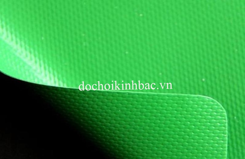 BẠT NHỰA PVC TARPAULIN CHỐNG CHÁY MÀU XANH LÁ CÂY BATPVC001