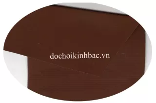 BẠT NHỰA PVC TARPAULIN CHỐNG CHÁY MÀU NÂU BROWN BATPVC010