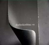 BẠT NHỰA PVC TARPAULIN CHỐNG CHÁY MÀU ĐEN BLACK 45PVC004