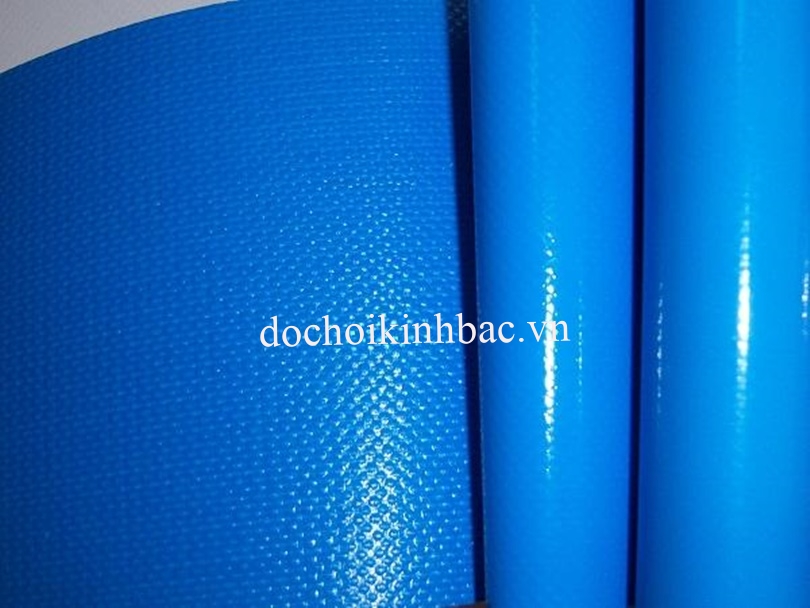 BẠT NHỰA PVC TARPAULIN CHỐNG CHÁY MÀU XANH NGỌC 90PVC007