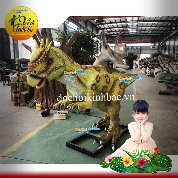KHỦNG LONG CÔNG VIÊN CỬ ĐỘNG KLN02