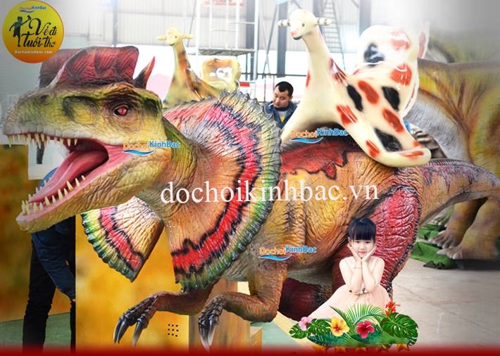 KHỦNG LONG CÔNG VIÊN CỬ ĐỘNG KLN08