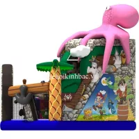 NHÀ PHAO NHÀ HƠI THIẾT KẾ MỚI CON BẠCH TUỘC TKM008