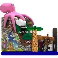 NHÀ PHAO NHÀ HƠI THIẾT KẾ MỚI CON BẠCH TUỘC TKM008