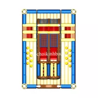 NHÀ PHAO NHÀ HƠI THIẾT KẾ MỚI TKM009