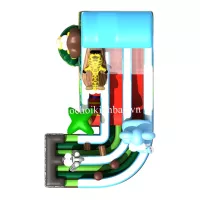 NHÀ PHAO NHÀ HƠI THIẾT KẾ MỚI HÌNH CON VOI TKM012