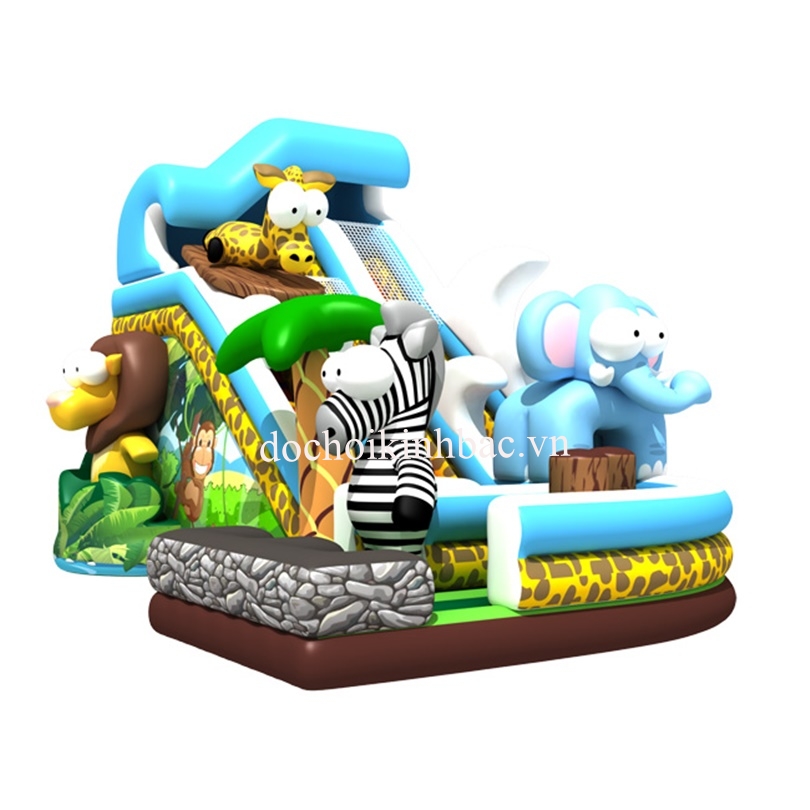 NHÀ PHAO NHÀ HƠI THIẾT KẾ MỚI HÌNH CON VOI TKM012