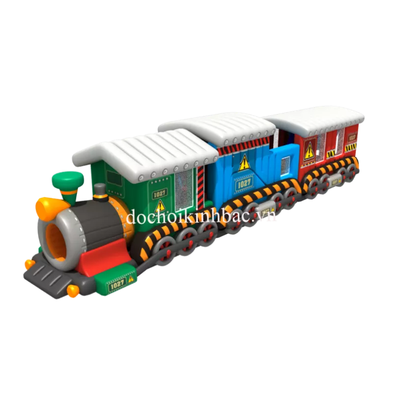 NHÀ PHAO NHÀ HƠI THIẾT KẾ MỚI HÌNH ĐOÀN TÀU TKM021