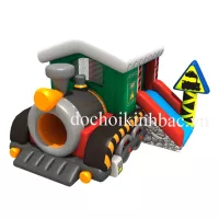 NHÀ PHAO NHÀ HƠI THIẾT KẾ MỚI HÌNH XE TĂNG TKM023