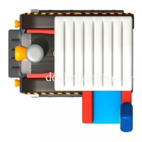 NHÀ PHAO NHÀ HƠI THIẾT KẾ MỚI HÌNH XE TĂNG TKM023