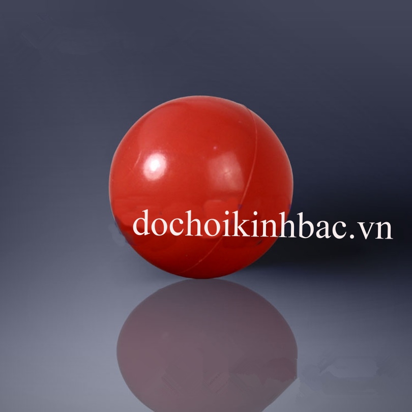 BÓNG NHỰA TRẺ EM PHI 10 CM MÀU ĐỎ
