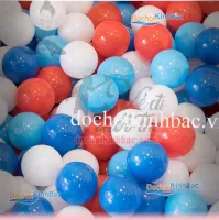 BÓNG NHỰA TRẺ EM PHI 7.5CM MÀU XANH NGỌC