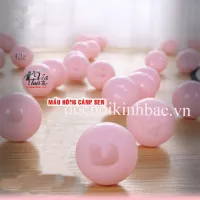 BÓNG NHỰA TRẺ EM PHI 10 CM MÀU HỒNG CÁNH SEN