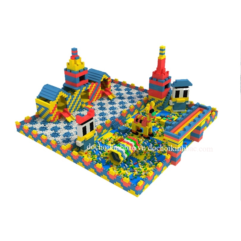 KHU VUI CHƠI XẾP HÌNH XỐP LỚN XEPP061