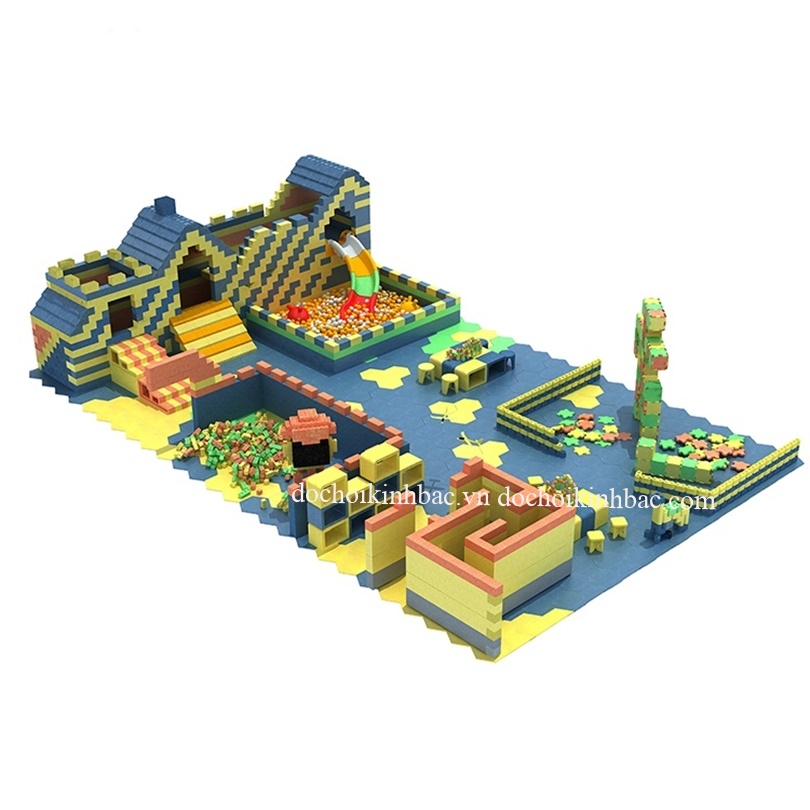 KHU VUI CHƠI XẾP HÌNH XỐP LỚN XEPP069