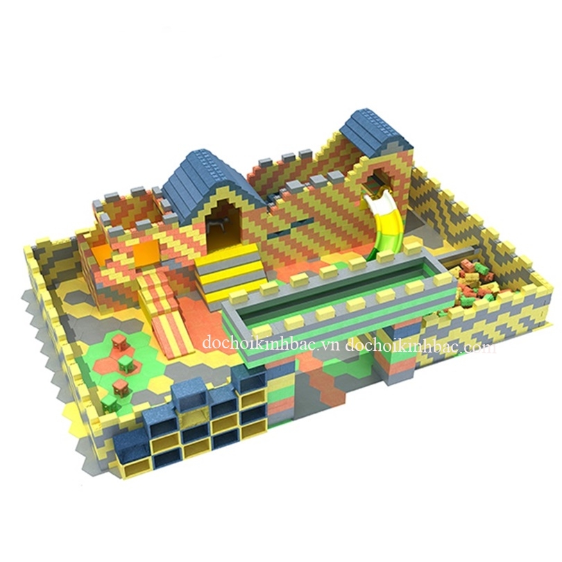 KHU VUI CHƠI XẾP HÌNH XỐP LỚN XEPP070