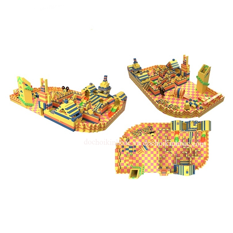 KHU VUI CHƠI XẾP HÌNH XỐP LỚN XEPP074