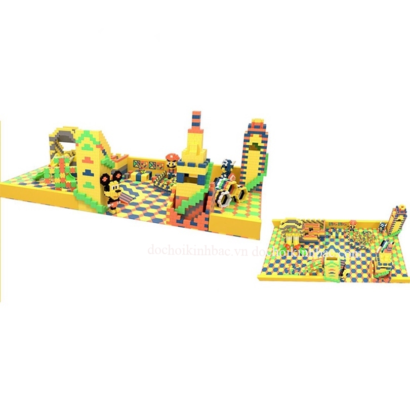 KHU VUI CHƠI XẾP HÌNH XỐP LỚN XEPP075