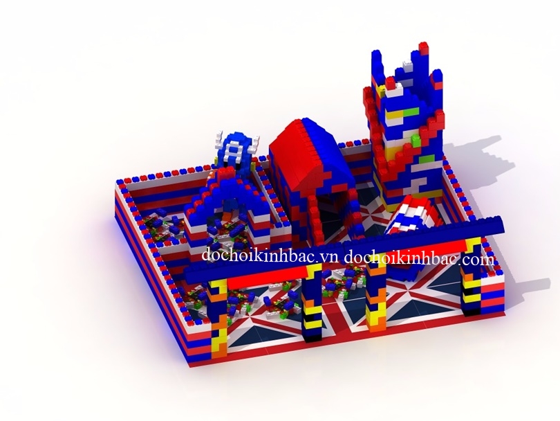 KHU VUI CHƠI XẾP HÌNH XỐP LỚN XEPP079
