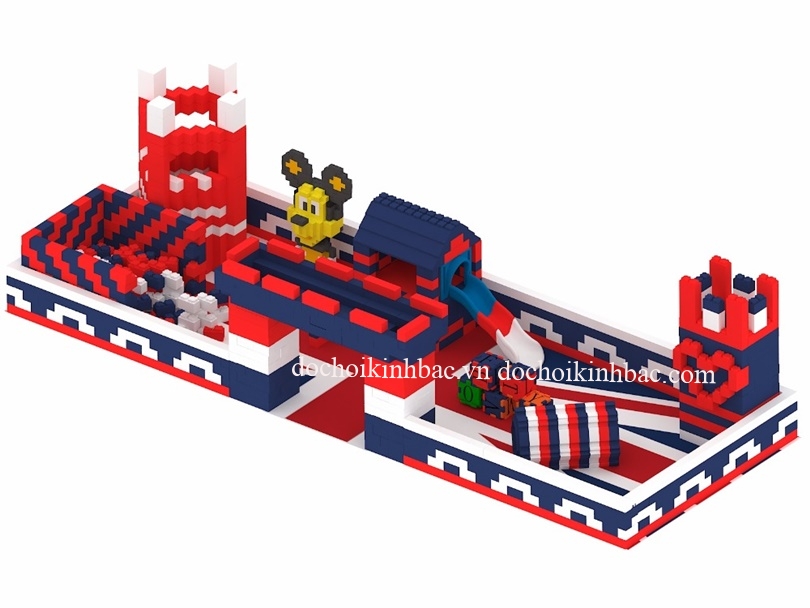 KHU VUI CHƠI XẾP HÌNH XỐP LỚN XEPP082