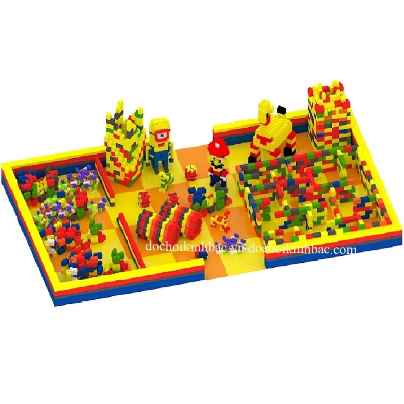 KHU VUI CHƠI XẾP HÌNH XỐP LỚN XEPP083