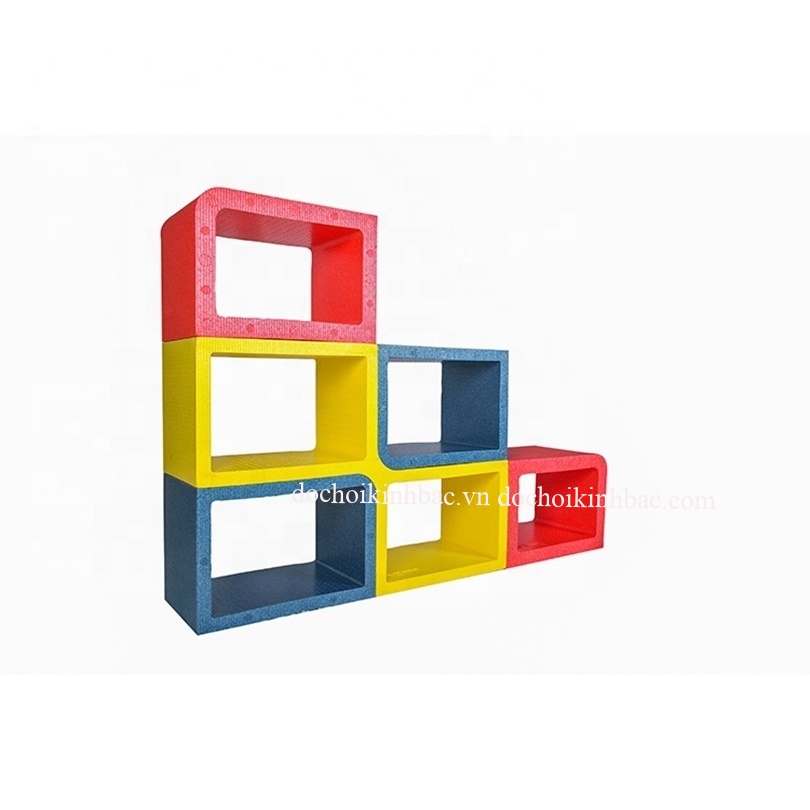 XẾP HÌNH XỐP GIÁ SÁCH XEPP002