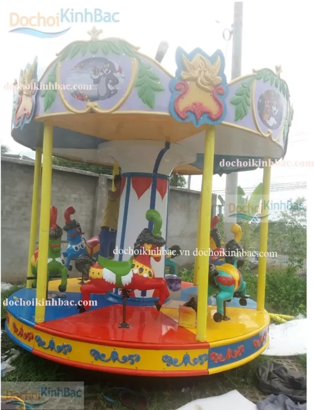 ĐU QUAY NGỰA NHÚN CHO KHU VUI CHƠI