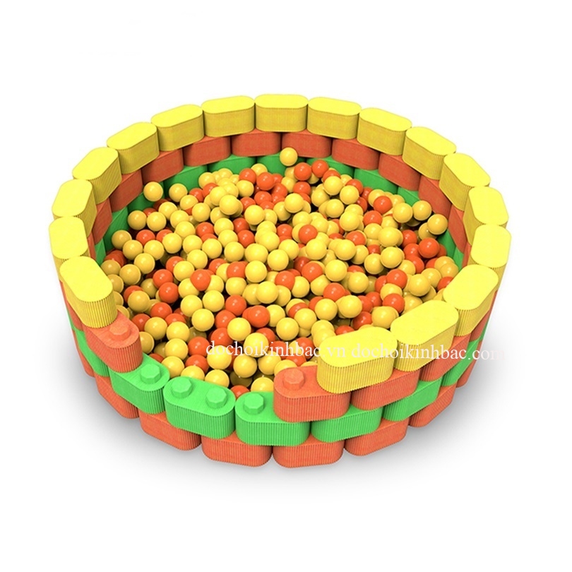 XẾP HÌNH XỐP BỂ BÓNG XEPP016