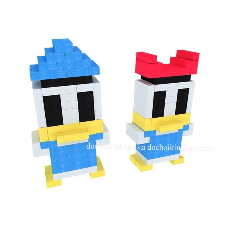 XẾP HÌNH XỐP VỊT DONAL XEPP104