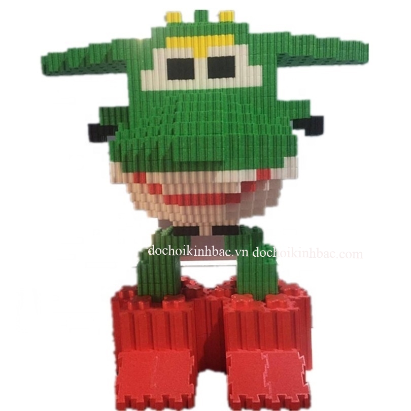 XẾP HÌNH XỐP CON BÒ XEPP106