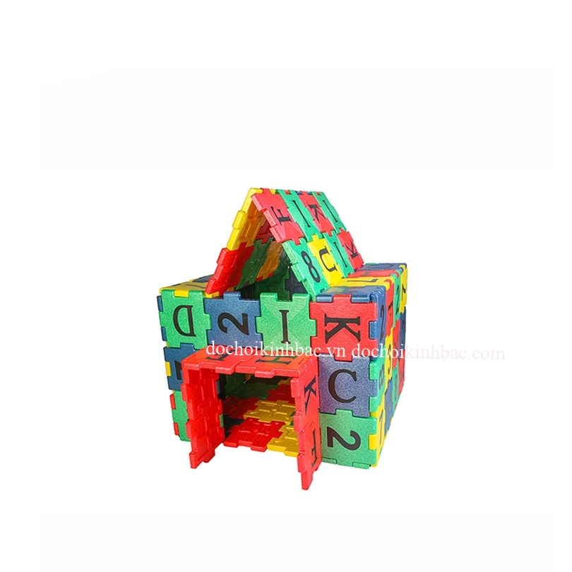 XẾP HÌNH XỐP NGÔI NHÀ XEPP112