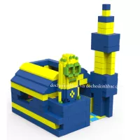 XẾP HÌNH XỐP LÂU ĐÀI XEPP115